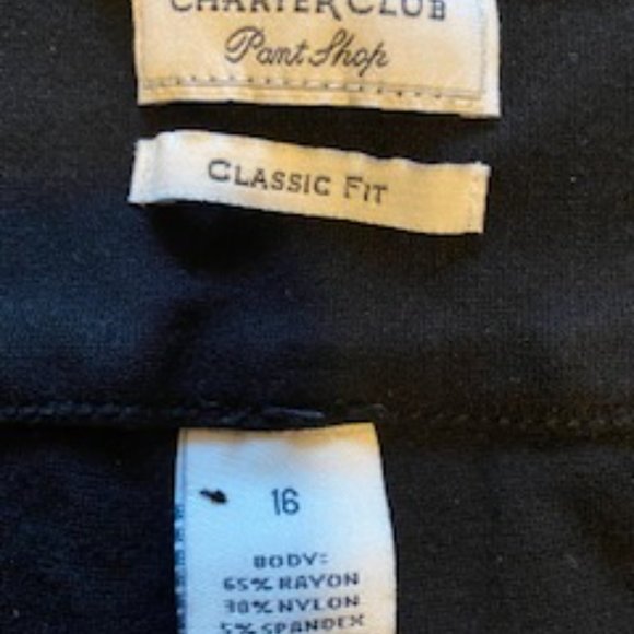 Charter Club Ponte Pants - Picture 2 of 6